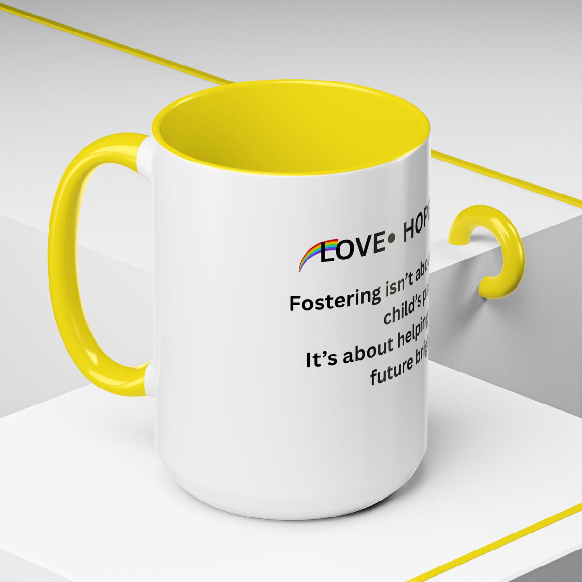 Love- Hope- Home Accent Coffee Mug (11, 15oz)